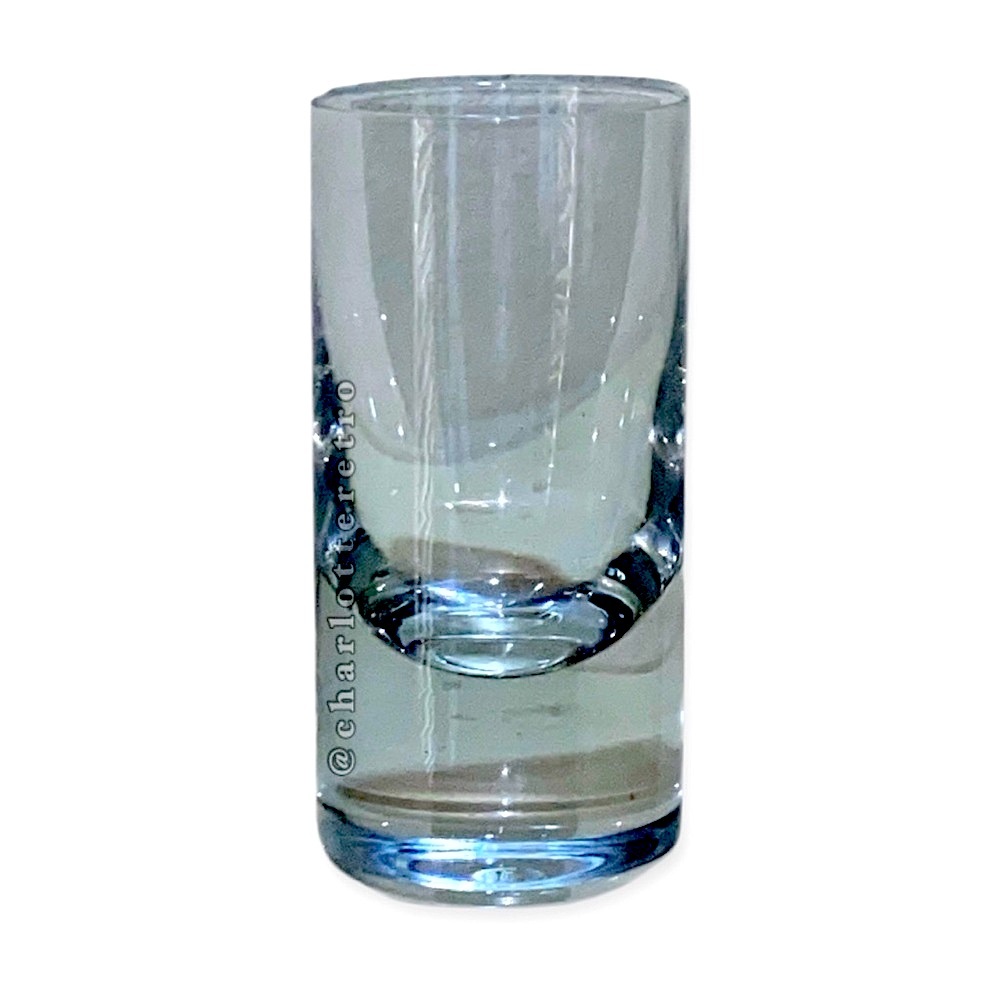 vtg Baccarat Crystal Bar Glass • France